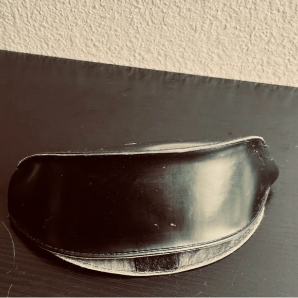 Versace Black Sunglasses with Embossed Case - Picture 9 of 10